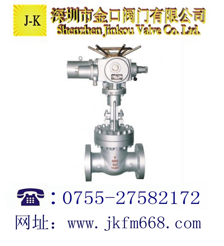 高壓電動美標(biāo)閘閥